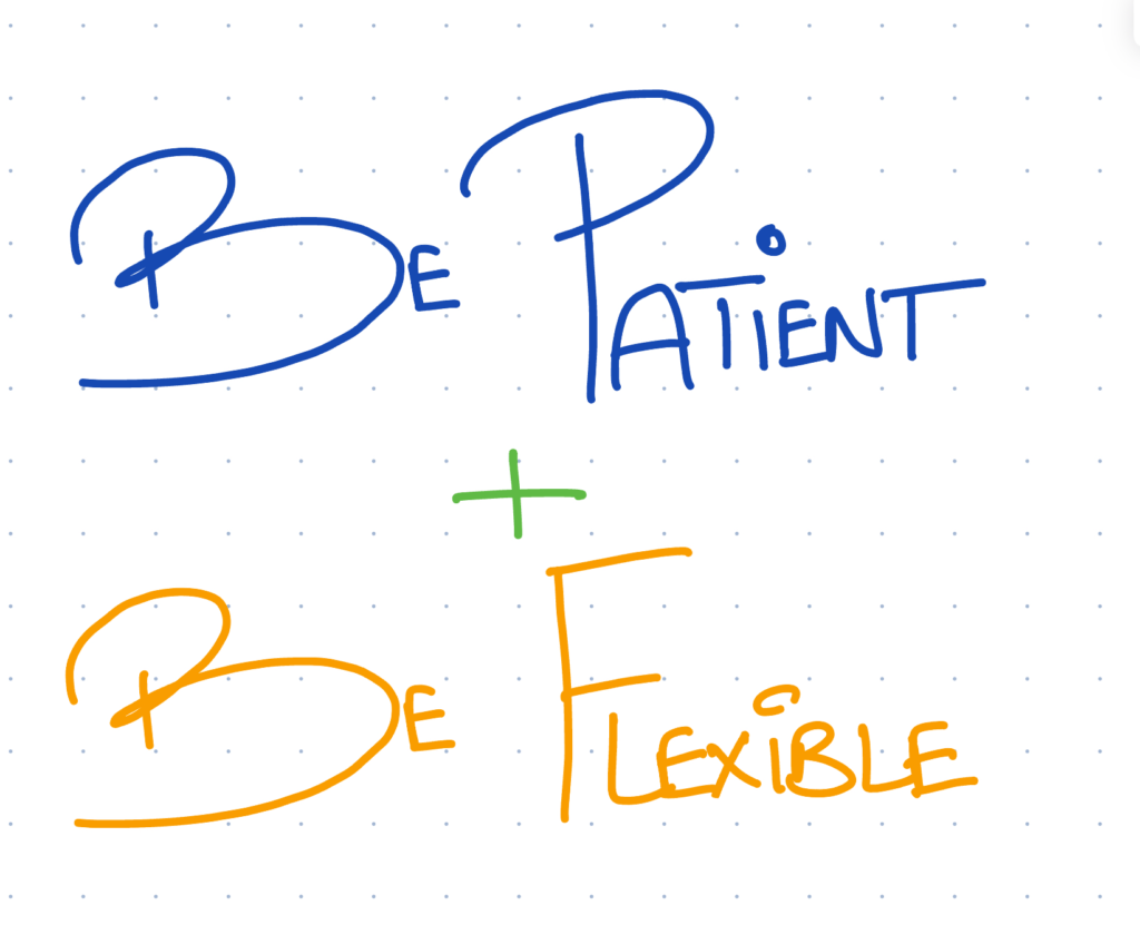 Patience and Flexibility Is The Name Of The Game When Dealing With Tutors